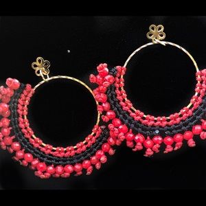 Hand Made Earrings. Colombian Style